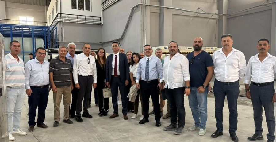 Vali Yardımcısı Gökalp İçen’den Antakya Kireçlik Yarma Ortak Üretim Tesisi’ne Ziyaret