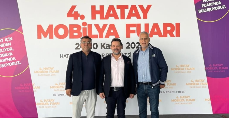 Meclis Başkanımız Selahattin Eskiocak’tan Mobilya Fuarını Ziyaret