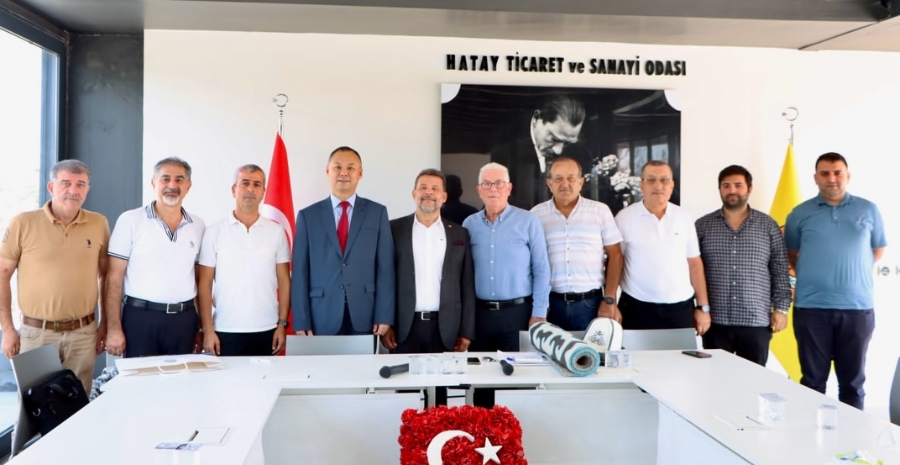 Kırgız Cumhuriyeti Büyükelçisi Ruslan Kazakbaev’den Odamıza Ziyaret