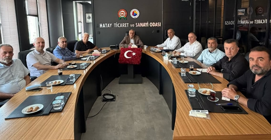 TOSYÖV Hatay Destekleme Derneği’nden Odamıza Ziyaret