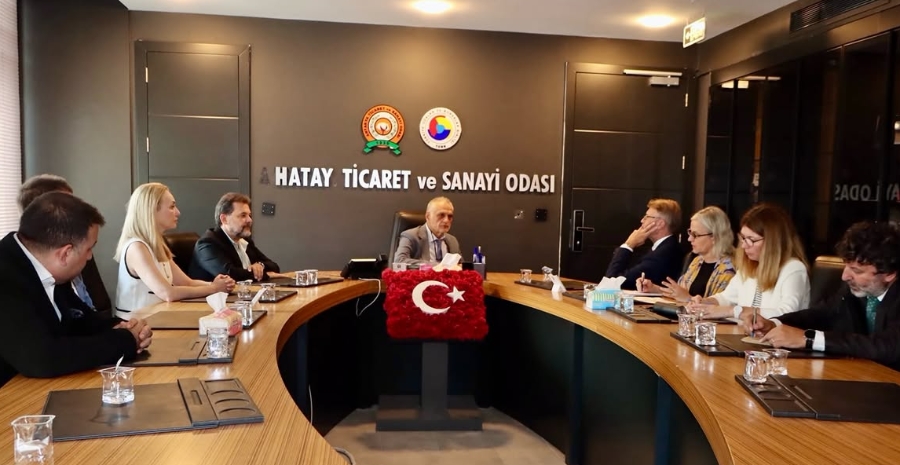 Avrupa Birliği Türkiye Delegasyonu’ndan Odamıza Ziyaret
