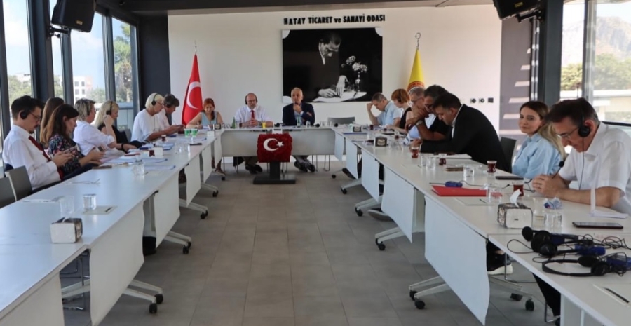 Alman Heyetinden Odamıza Ziyaret: Türkiye-Almanya İş Birliği Görüşmesi